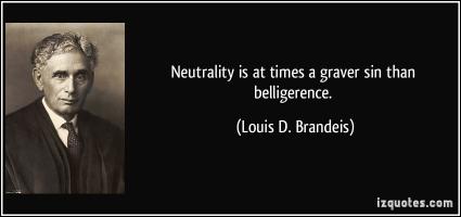 Neutrality quote #1