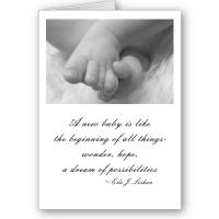 New Baby quote #2