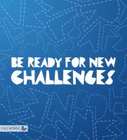 New Challenge quote #2