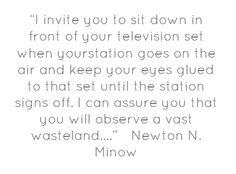 Newton N. Minow's quote #1