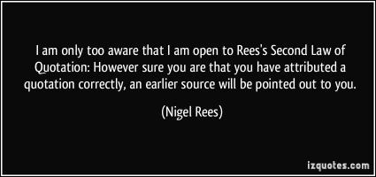 Nigel Rees's quote #5