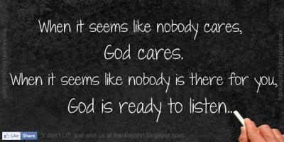 Nobody Cares quote #2