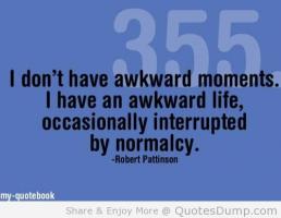 Normalcy quote #1