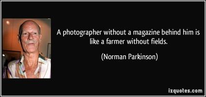 Norman Parkinson's quote #1