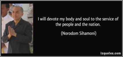 Norodom Sihamoni's quote #1