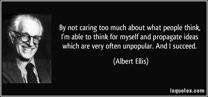 Not Caring quote #2