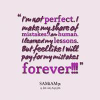 Not Perfect quote #2