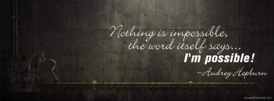 Nothing Is Impossible quote #2