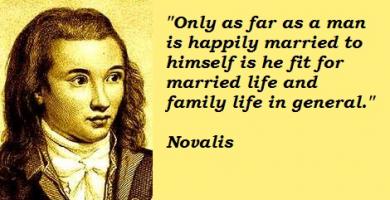 Novalis's quote