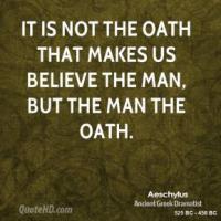 Oath quote #1