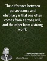 Obstinacy quote #1