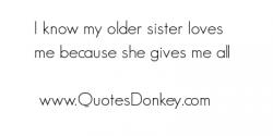 Older Sister quote #2