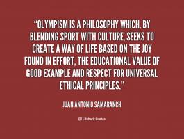 Olympism quote #2