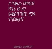 Opinion Polls quote #2