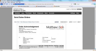 Orders quote #2