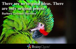 Original Ideas quote #2