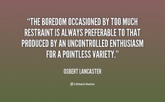 Osbert Lancaster's quote #1