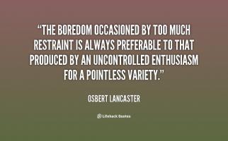 Osbert Lancaster's quote #1