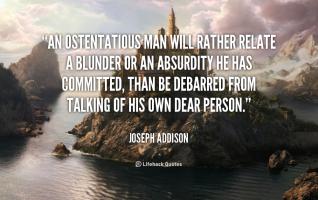 Ostentatious quote #2