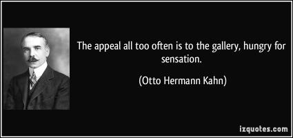 Otto Hermann Kahn's quote #1