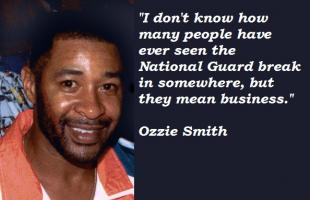 Ozzie Smith's quote