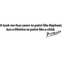 Pablo Picasso's quote