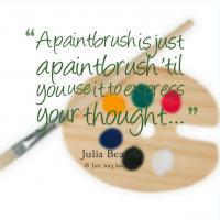 Paintbrush quote #2