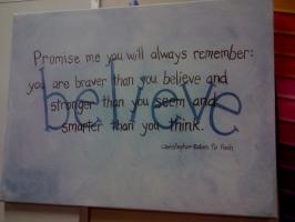 Painted quote #1