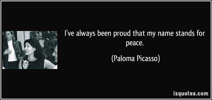 Paloma Picasso's quote