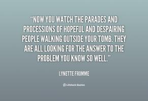 Parades quote #1