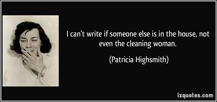 Patricia Highsmith's quote