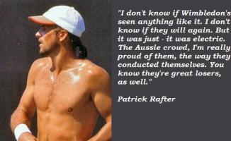 Patrick Rafter's quote #3