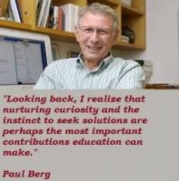 Paul Berg's quote