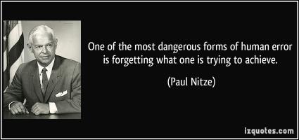 Paul Nitze's quote