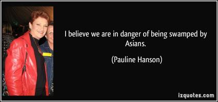 Pauline Hanson's quote