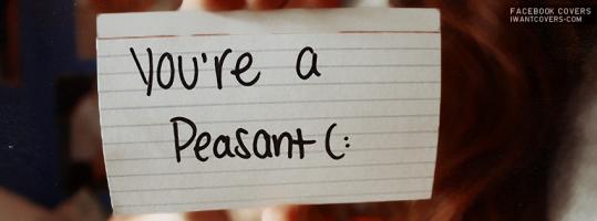 Peasant quote #2