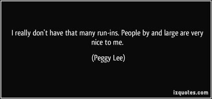 Peggy Lee quote #2