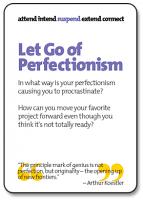 Perfectionist quote #2