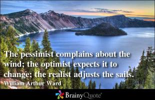 Pessimists quote #1