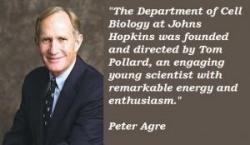 Peter Agre's quote