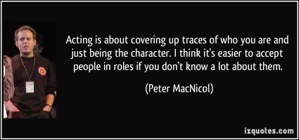 Peter MacNicol's quote