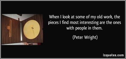 Peter Wright's quote