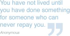 Philanthropists quote #2