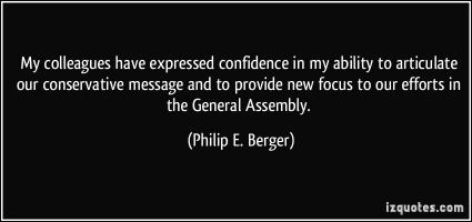 Philip E. Berger's quote #1