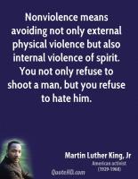 Physical Violence quote #2