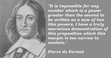 Pierre de Fermat's quote #3