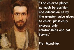 Piet Mondrian's quote #1