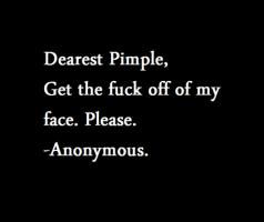 Pimple quote #2