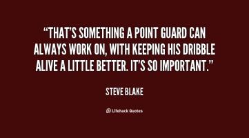 Point Guard quote #2