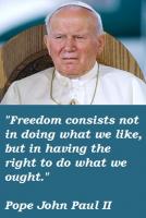 Pope John Paul Ii quote #2